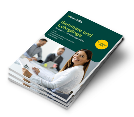 Front des concada Seminarkatalogs